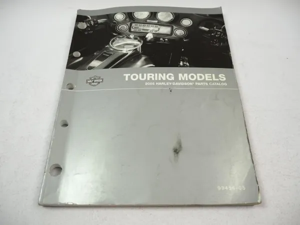 Harley Davidson Touring FLHR FLTR FLHT 2005 Parts List Ersatzteilliste