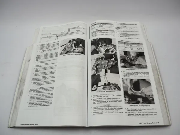 Harley Davidson V Rod VRSCF Night Rod VRSCDX 2015 Werkstatthandbuch Diagnose