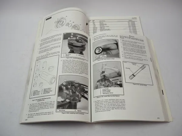 Harley Davidson XLH 883 1200 Sportster 1997 Service Manual Parts List Reparatur