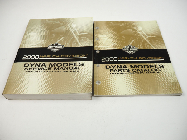 Harley Dyna Glide FXD Models Service Manual and Parts Catalog 2000