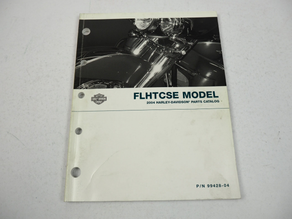 Harley FLHTCSE Screamin Eagle Ultra Classic Electra Glide Parts Catalog 2004