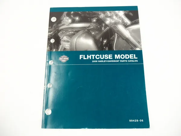 Harley FLHTCUSE CVO Screamin Eagle Ultra Glide Parts Catalog 2006