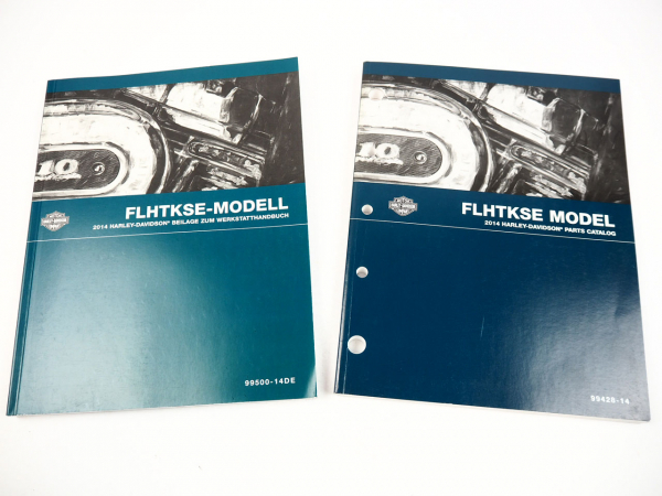 Harley FLHTKSE CVO Limited Electra Glide Werkstatthandbuch Parts Catalog 2014