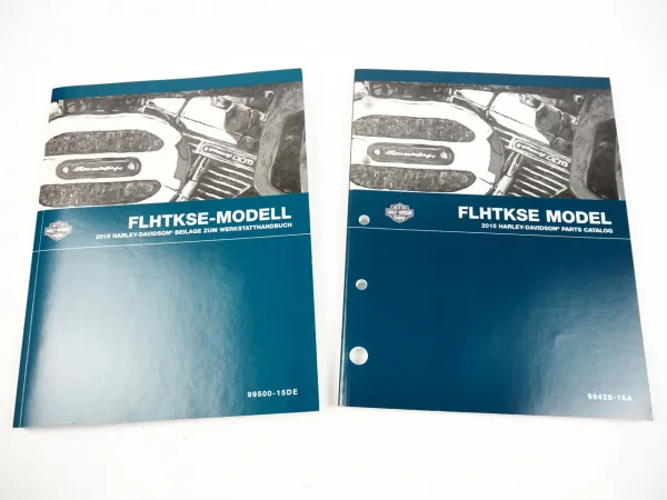 Harley FLHTKSE CVO Limited Electra Glide Werkstatthandbuch Parts Catalog 2015