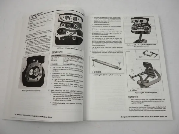 Harley Davidson FLHXSE 2015 CVO Street Glide Werkstatthandbuch Ergänzung
