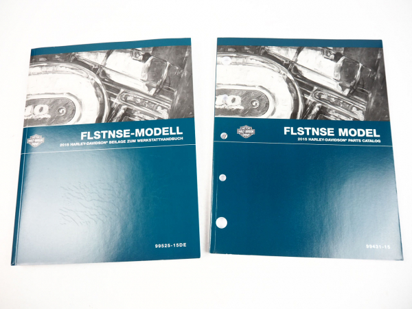 Harley FLSTNSE CVO Softail Deluxe Werkstatthandbuch Parts Catalog 2015