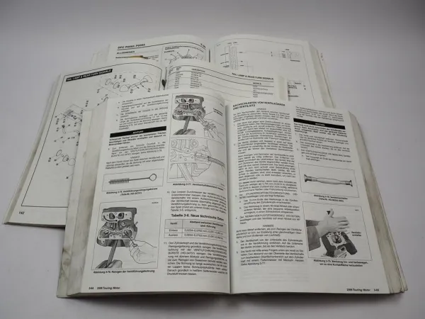 Harley Touring FLHR FLHX FLHT 2006 Werkstatthandbuch Diagnose Parts List