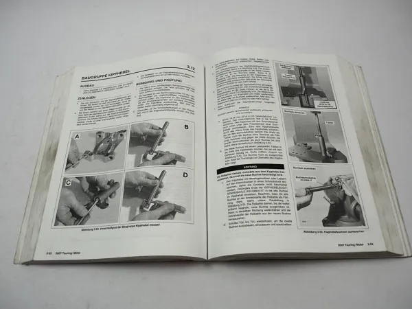 Harley Touring FLHR FLHX FLHT FLTR 2007 Werkstatthandbuch Diagnose