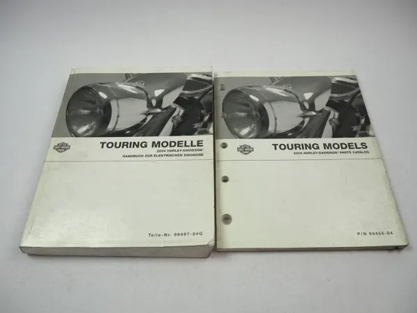 Harley Touring FLHR FLTR FLHT 2004 Diagnose Fehlersuche Elektrik Parts List
