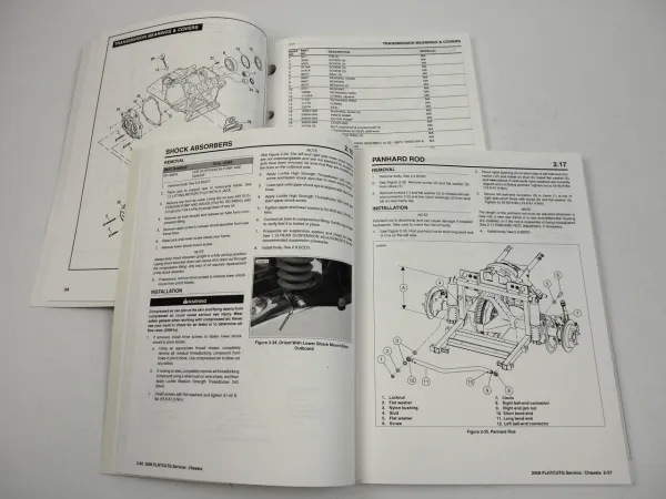 Harley Trike FLHTCUTG Tri Glide Service Manual Supplement and Parts Catalog 2009