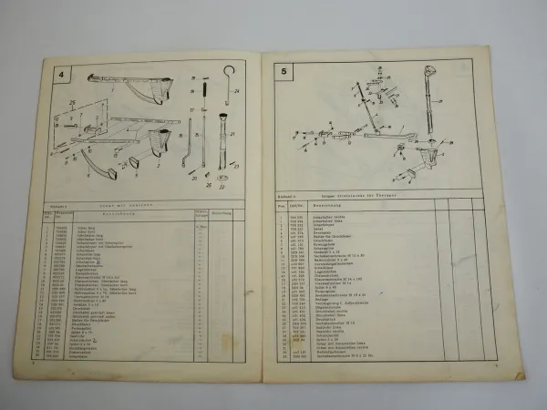 Hassia DAN DAS Drillautomat Serie F9 Ersatzteilliste 1969