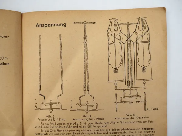 Hassia Vielfachgerät zweireihig Betriebsanleitung Ersatzteilliste 1943