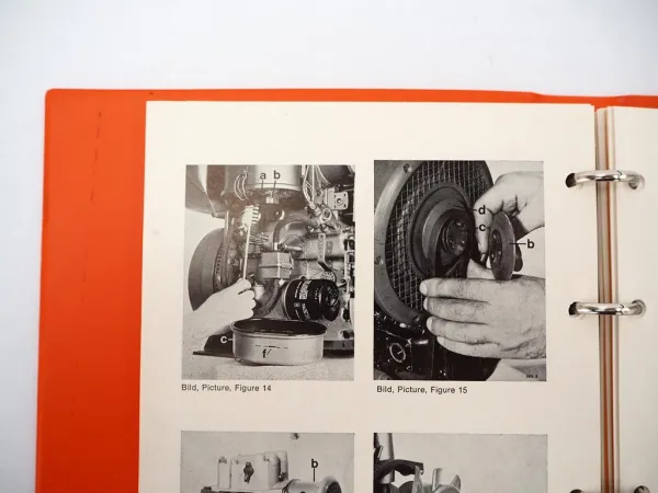 Hatz E950 Motor Werkstatthandbuch Reparaturhandbuch 1982