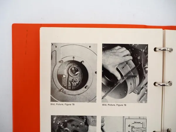Hatz E950 Motor Werkstatthandbuch Reparaturhandbuch 1982
