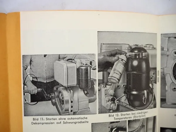 Hatz ES E 71 75 79 780 785 Dieselmotor Betriebsanleitung Ersatzteilliste 1974