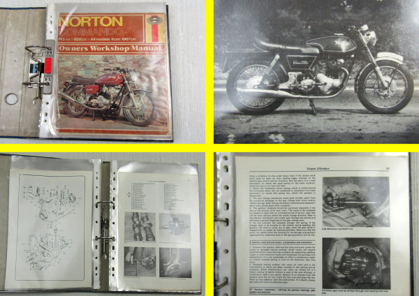 Haynes Norton Commando 745 828 all models from 1967 on Owners Workshop Manual