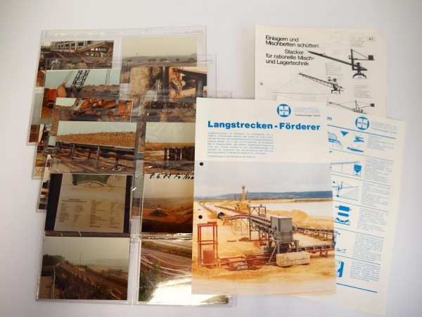 Heitra Transportanlagen Prospekt Fotos Technische Dokumentation 1980er Jahre