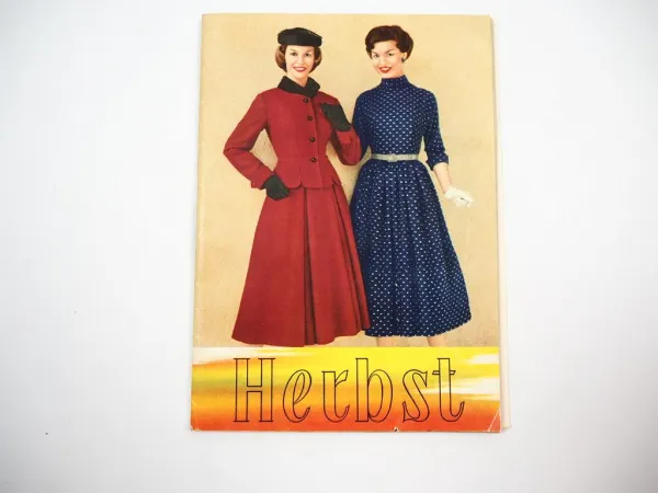 Herbst Damen Kleider Mode Versand Katalog Atelier Manfred Neef Kulmbach Ofr 1956