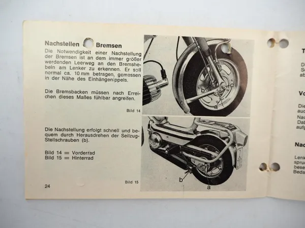 Hercules CB1 CB2 Mofa mit Sachs Motor 502/1 Betriebsanleitung Wartung 1970er J.