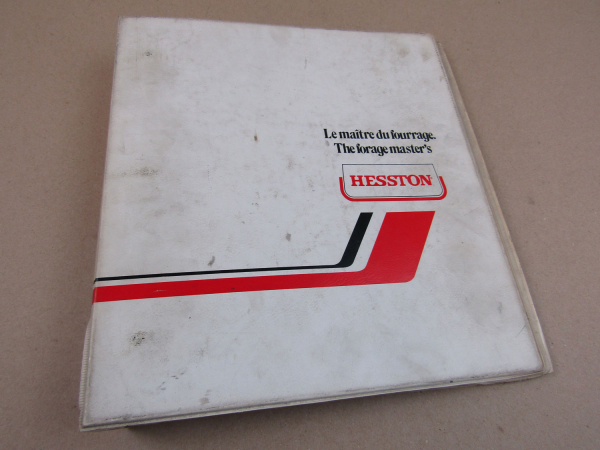 Hesston 6400U Windrower Conditioner draper and auger header Parts List