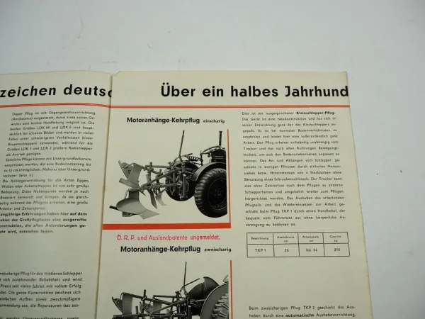 Hildebrand Pflug LDK LK PT SR A2N A1N TKP1 TKP2 MGS Prospekt Unna i. Westfalen