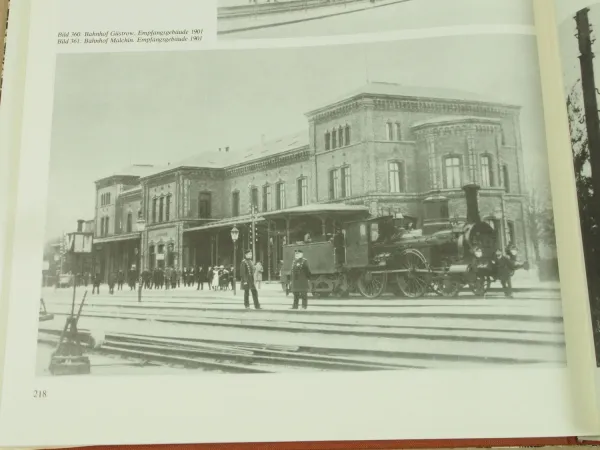 Historische Bahnhofsbauten Sachsens Preußens Mecklenburgs und Thüringens 1980