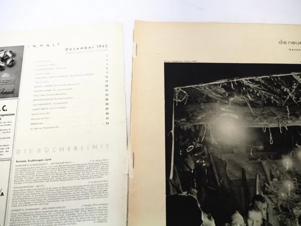 Historische Lifestyle Zeitschrift Die Neue Linie Dezember 1942 Otto Beyer