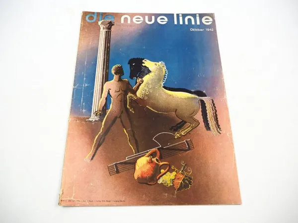 Historische Lifestyle Zeitschrift Die Neue Linie Oktober 1942 Verlag Otto Beyer