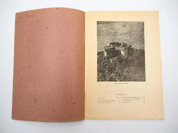 Hohenneuffen Beschreibung der Burg und ihrer Geschichte 1948 Baden-Württemberg