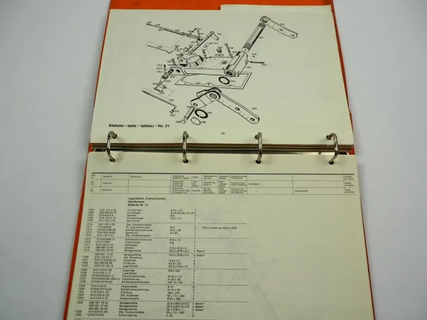Holder B18K B18B Kommunaltraktor Ersatzteilliste
