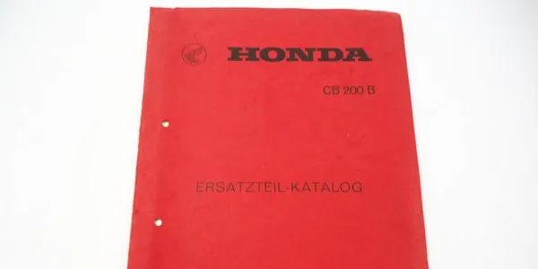 Honda CB 200B Ersatzteilkatalog Ersatzteilliste Teilekatalog