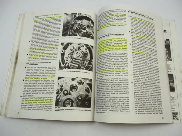 Honda CB 440F 550 Super Sport K3 F2 1973-79 Reparaturanleitung Werkstatthandbuch