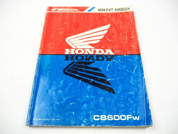 Honda CB 600 F PC34 Hornet Werkstatthandbuch Original Reparaturanleitung 1998