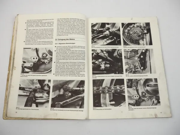 Honda CB250N CB400N ab 1978 Reparaturanleitung Werkstatthandbuch Bucheli 584