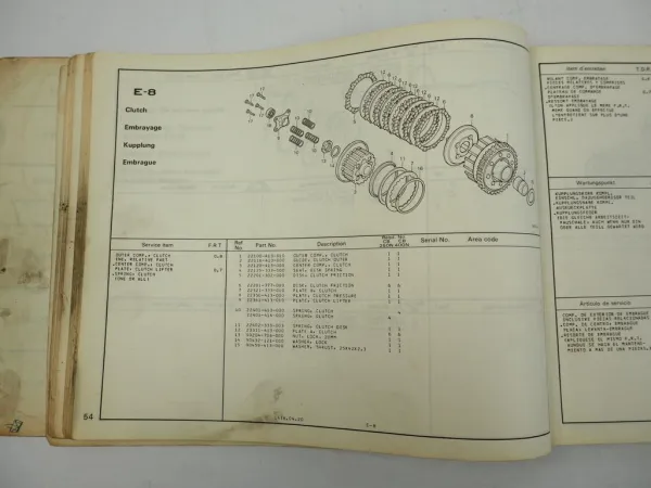 Honda CB250N CB400N Ersatzteilkatalog Parts Catalogue Ersatzteilliste 1978