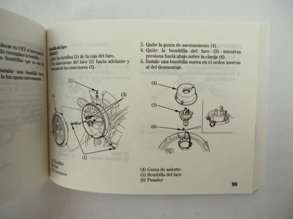 Honda CB600 F FII Hornet Uso e Manutenzione Manual Propietario Instruktieboek