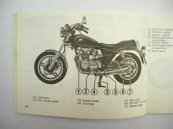 Honda CB650 Custom Betriebsanleitung Manuel du conducteur Owners Manual 1979