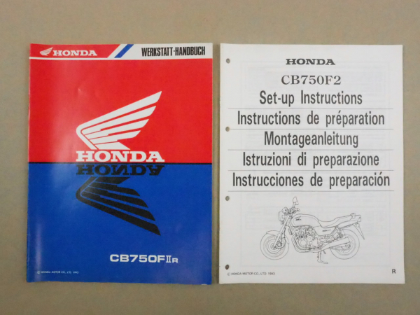 Honda CB750FII Werkstatthandbuch Nachtrag Reparaturanleitung 1993