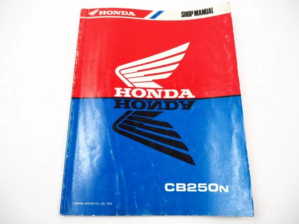 HONDA CBN 250N Repair Shop Manual 1992 Original Werkstatthandbuch in englisch