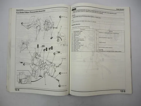 HONDA CBN 250N Repair Shop Manual 1992 Original Werkstatthandbuch in englisch