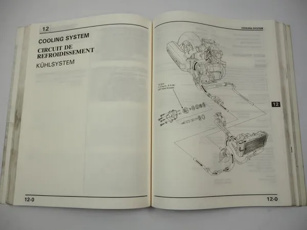 Honda CN250 Helix Werkstatthandbuch 1988 Shop Manual Reparaturanleitung Manuel D Atelier