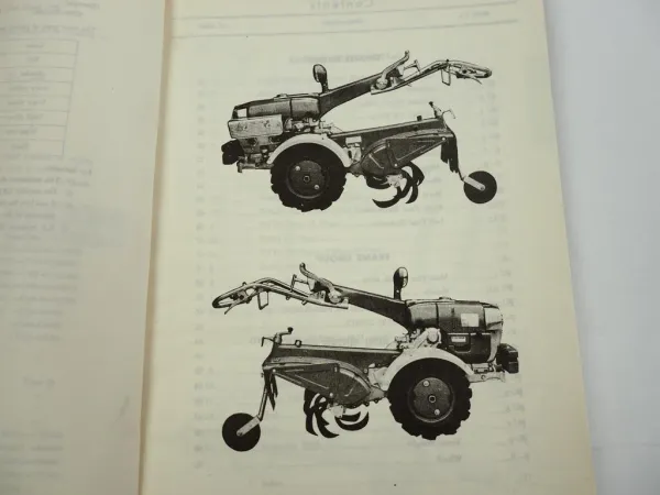 Honda F190 Tiller Einachsschlepper Ersatzteilliste Parts List 1975
