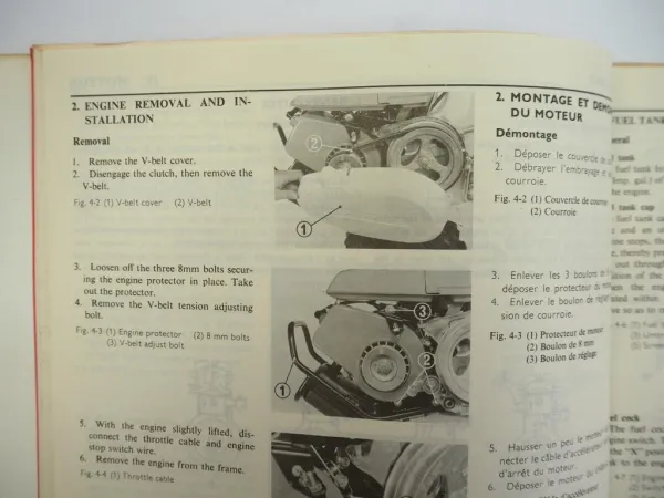 Honda FX 25 Power Tiller Einachsschlepper Shop Manual Werkstatthandbuch 1975