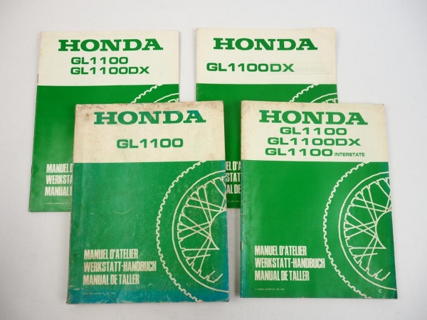 Honda GL1100/DX/Interstate Werkstatthandbuch Ergänzung 1980-1982