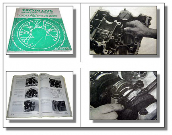 Honda GL1200D GL1200A Goldwing Werkstatthandbuch Reparaturanleitung 1984