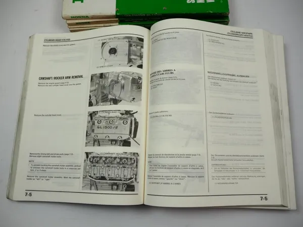 Honda GL1500 Goldwing Werkstatthandbuch 1988-1998 Reparaturaneitung +9 Nachträge