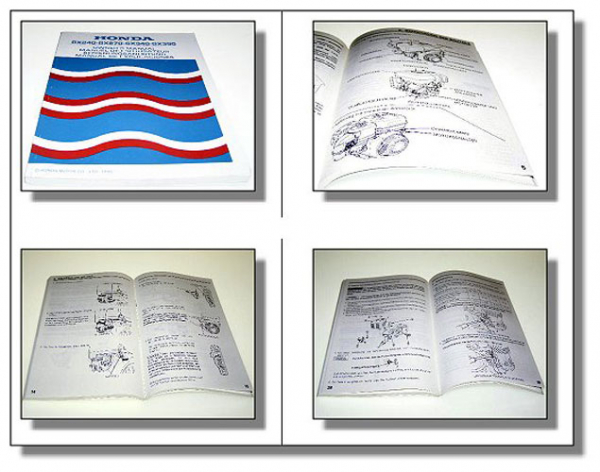 Honda GX240 270 340 390 Betriebsanleitung Owner Manual