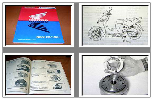 Honda NES125 NES150Y ES1 Werkstatthandbuch 2000/2001