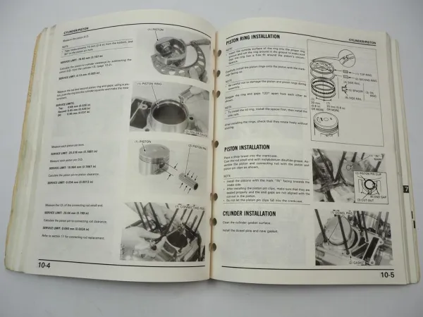 Honda NT650 Hawk GT Repair Shop Service Manual Reparaturanleitung 1988-1991
