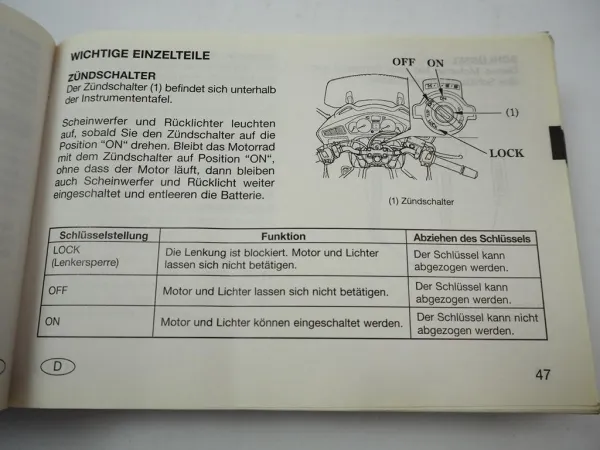 Honda NT700 V VA Deauville Betriebsanleitung Fahrerhandbuch 2006 in 4 Sprachen